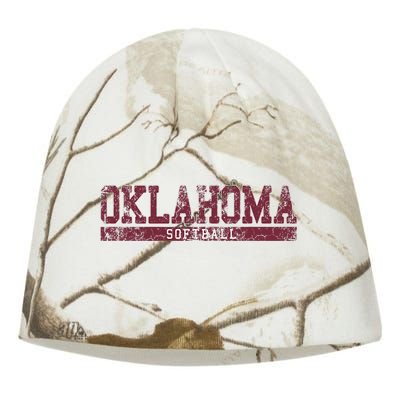 Oklahoma Softball Kati - Camo Knit Beanie