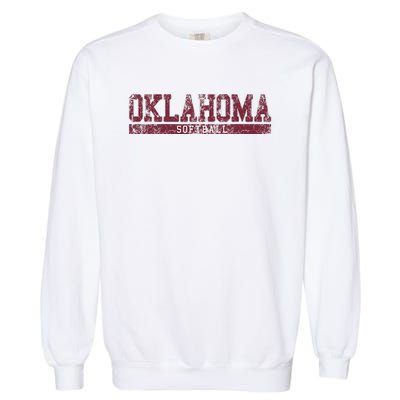 Oklahoma Softball Garment-Dyed Sweatshirt