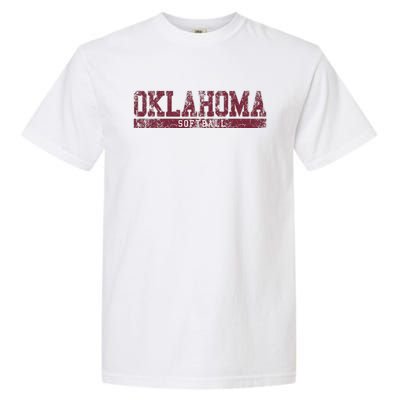 Oklahoma Softball Garment-Dyed Heavyweight T-Shirt