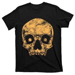 Orange Skull T-Shirt