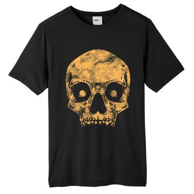 Orange Skull Tall Fusion ChromaSoft Performance T-Shirt