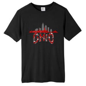 Ohioan State Of Ohio Camo Graphic Designs Tall Fusion ChromaSoft Performance T-Shirt