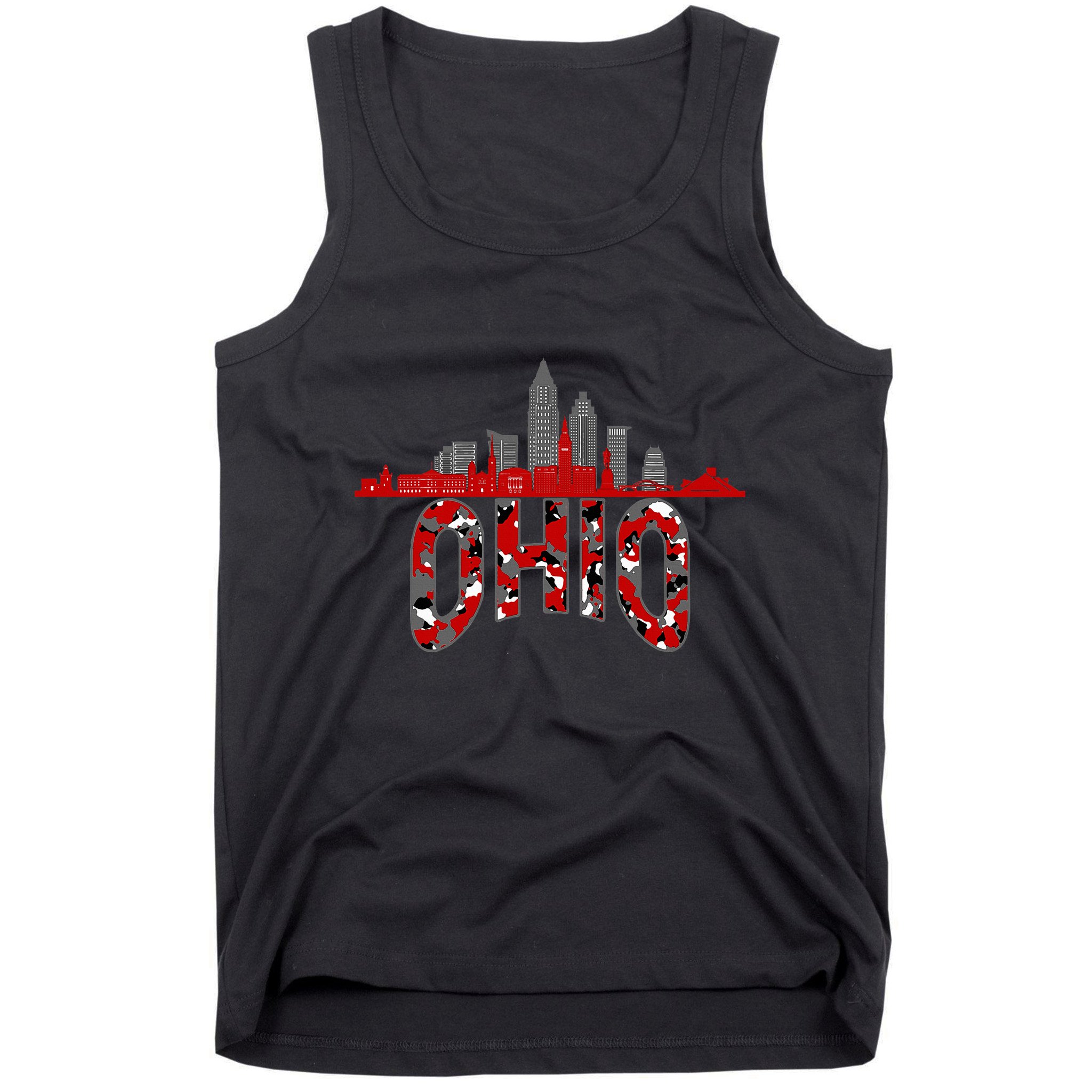 Ohioan State Of Ohio Camo Graphic Designs Tank Top
