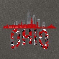 Ohioan State Of Ohio Camo Graphic Designs Cotton Canvas Backpack
