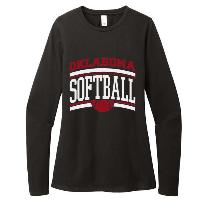 Oklahoma Softball Womens CVC Long Sleeve Shirt