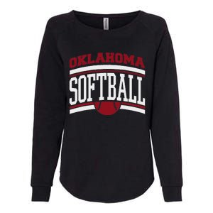 Oklahoma Softball Womens California Wash Sweatshirt