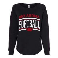 Oklahoma Softball Womens California Wash Sweatshirt