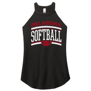 Oklahoma Softball Women's Perfect Tri Rocker Tank