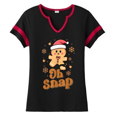 Oh Snap Ladies Halftime Notch Neck Tee