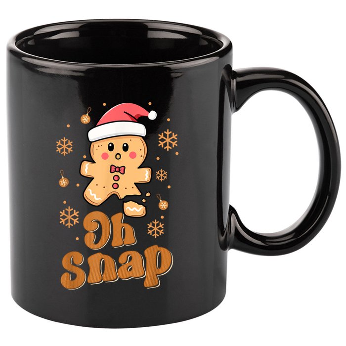 Oh Snap 11oz C Handle Ceramic Mug