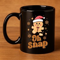 Oh Snap 11oz C Handle Ceramic Mug