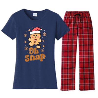 Oh Snap Women's Flannel Pajama Set