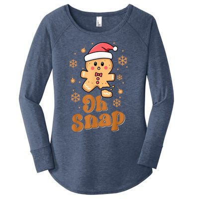 Oh Snap Women's Perfect Tri Tunic Long Sleeve Shirt