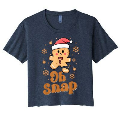 Oh Snap Women's Crop Top Tee