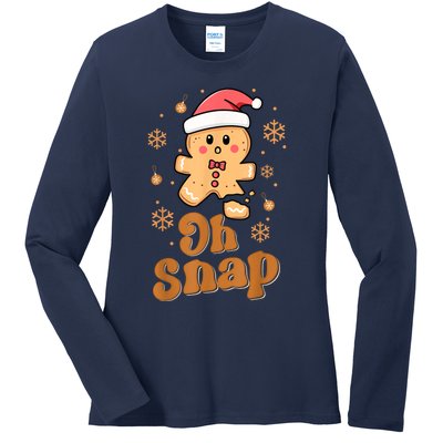 Oh Snap Ladies Long Sleeve Shirt