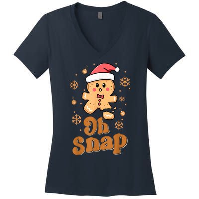 Oh Snap Women's V-Neck T-Shirt