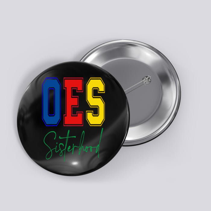 OES Sisterhood Order of the Eastern Star Colors Christmas Button