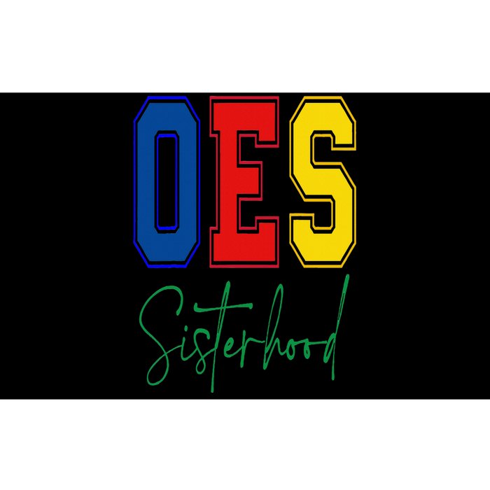 OES Sisterhood Order of the Eastern Star Colors Christmas Bumper Sticker