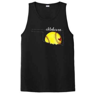 Oklahoma Softball PosiCharge Competitor Tank