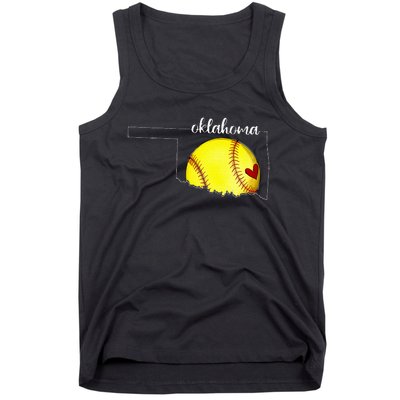 Oklahoma Softball Tank Top