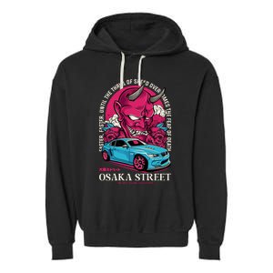 Osaka Street Garment-Dyed Fleece Hoodie