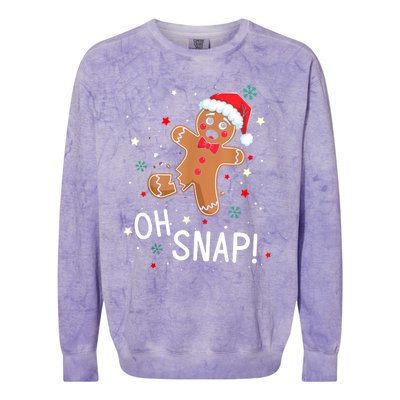 Oh Snap Colorblast Crewneck Sweatshirt