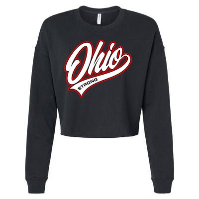 Ohio Strong Cropped Pullover Crew