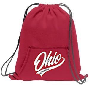 Ohio Strong Sweatshirt Cinch Pack Bag