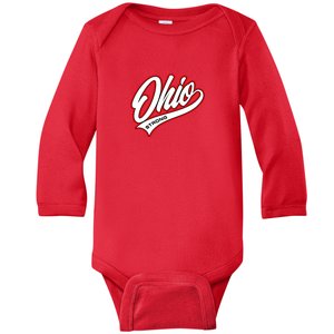 Ohio Strong Baby Long Sleeve Bodysuit