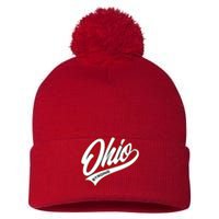 Ohio Strong Pom Pom 12in Knit Beanie