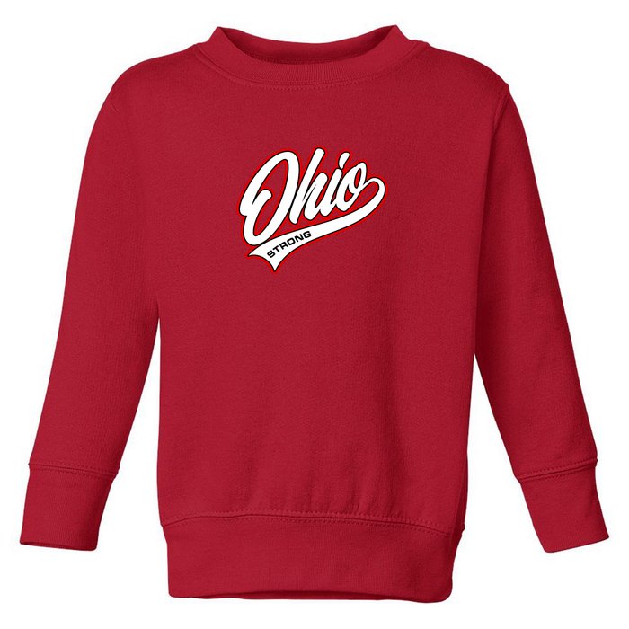 Ohio Strong Toddler Sweatshirt