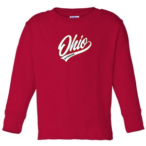 Ohio Strong Toddler Long Sleeve Shirt