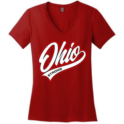 Ohio Strong Women's V-Neck T-Shirt
