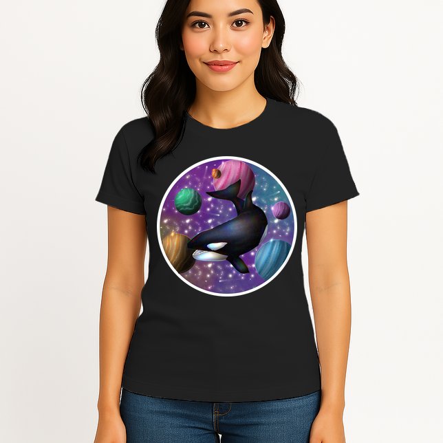 Orca Space Womens T-Shirt