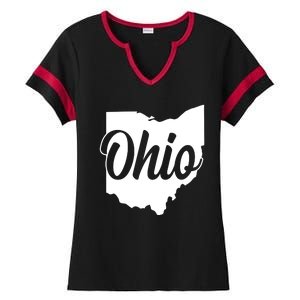 Ohio State Ladies Halftime Notch Neck Tee