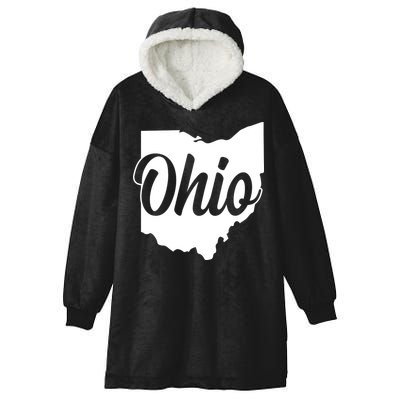 Ohio State Hooded Wearable Blanket