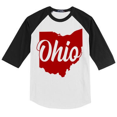 Ohio State Kids Colorblock Raglan Jersey