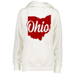 Ohio State Womens Funnel Neck Pullover Hood