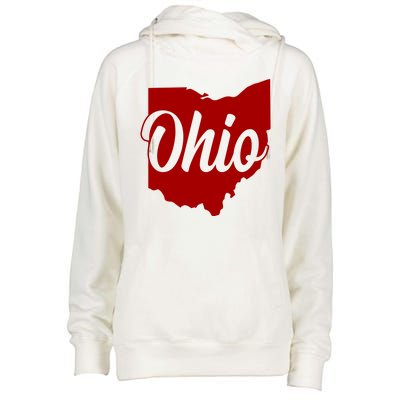 Ohio State Womens Funnel Neck Pullover Hood