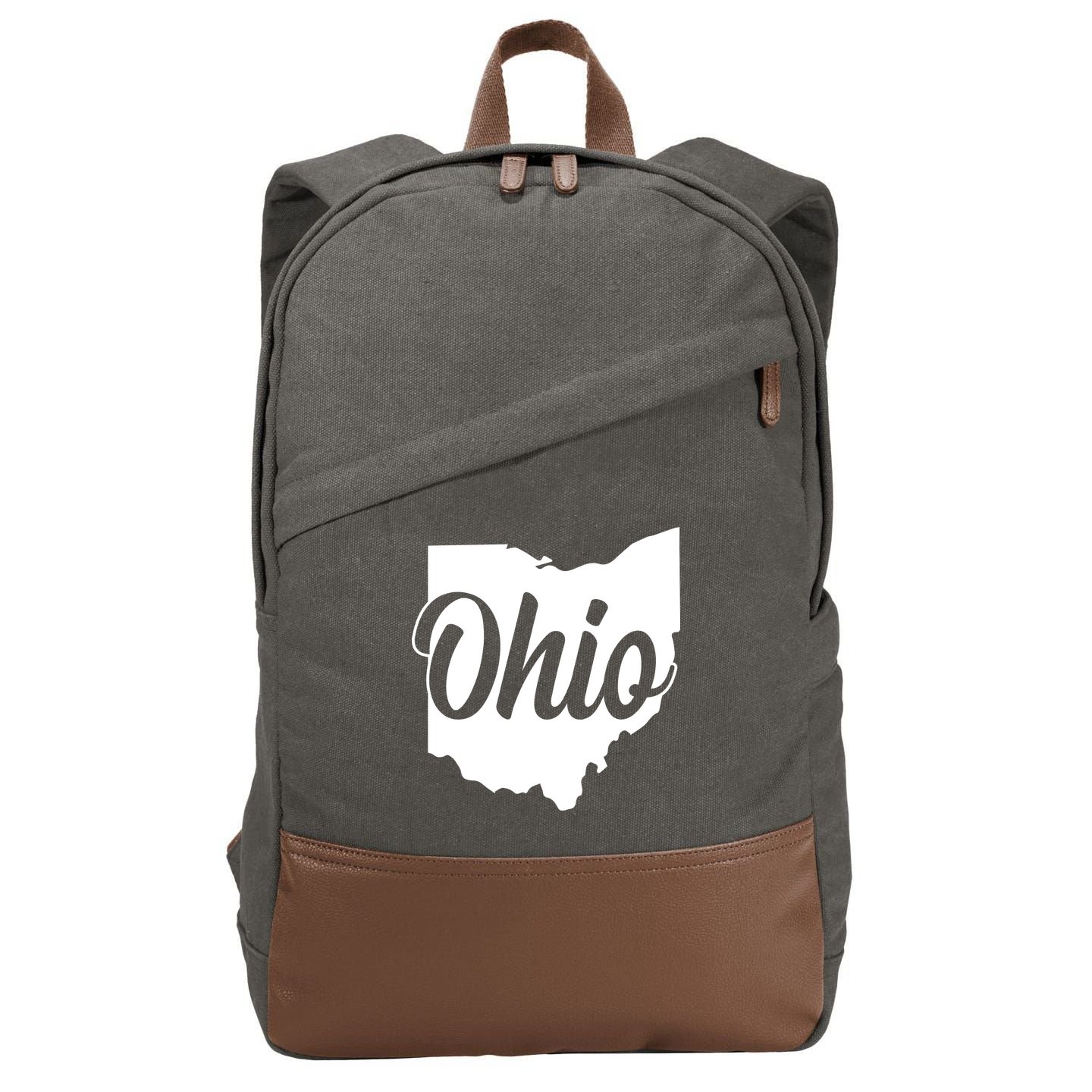 Ohio State Cotton Canvas Backpack