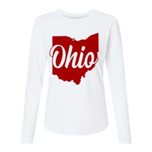 Ohio State Womens Cotton Relaxed Long Sleeve T-Shirt