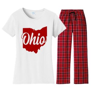 Ohio State Women's Flannel Pajama Set