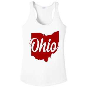 Ohio State Ladies PosiCharge Competitor Racerback Tank