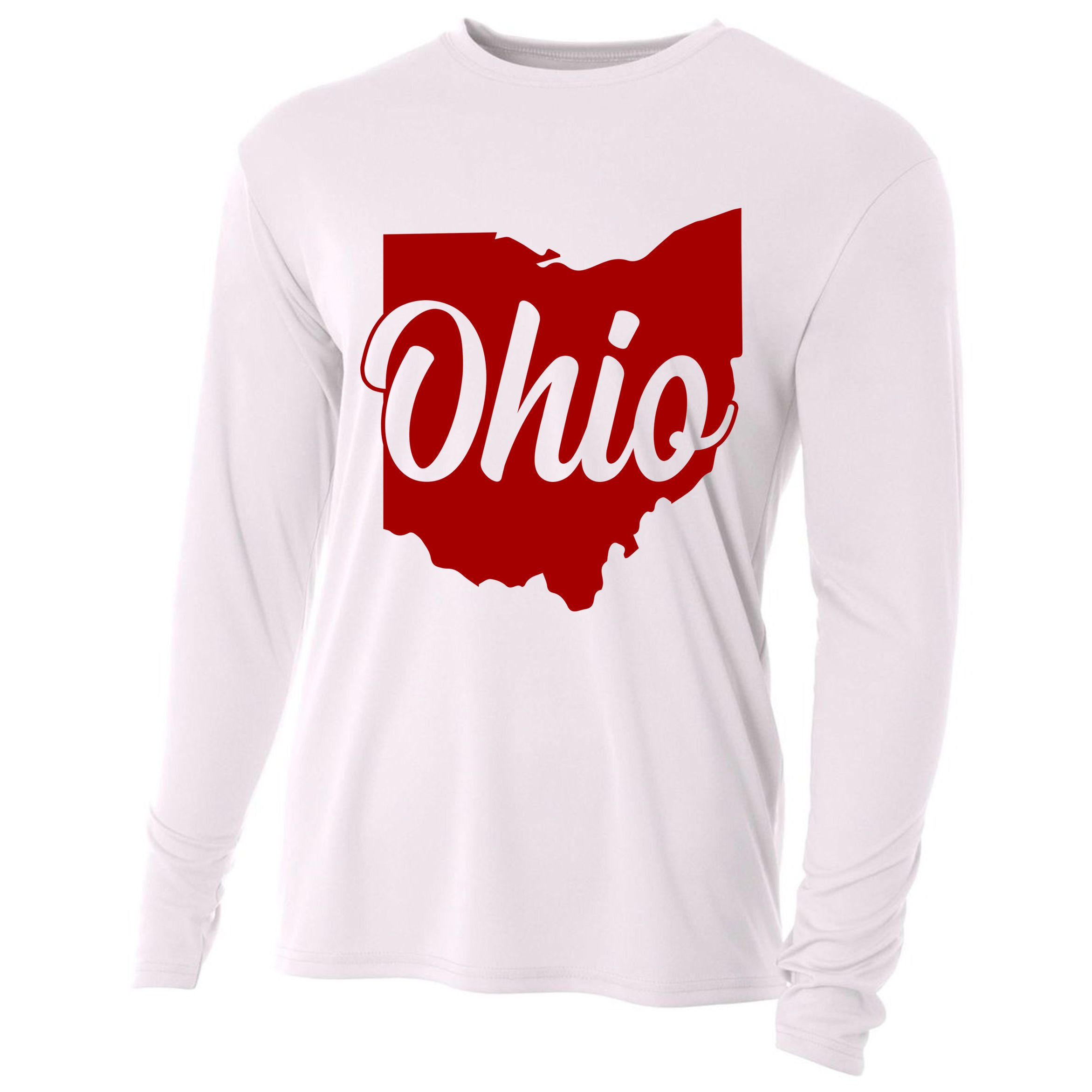 Ohio State Cooling Performance Long Sleeve Crew