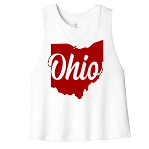 Ohio State Women's Racerback Cropped Tank