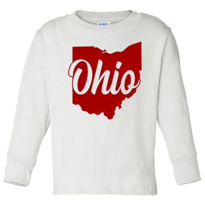 Ohio State Toddler Long Sleeve Shirt