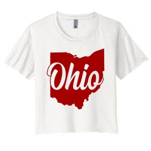 Ohio State Women's Crop Top Tee