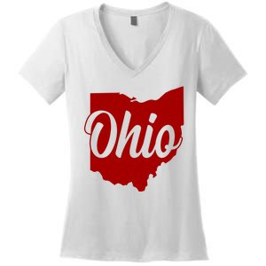 Ohio State Women's V-Neck T-Shirt