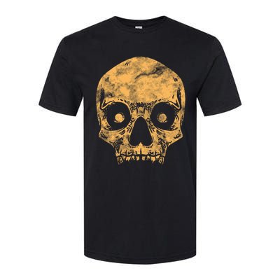 Orange Skull Softstyle® CVC T-Shirt