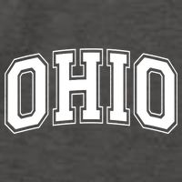 Ohio State OH USA Varsity Style White Font Vector Backpack